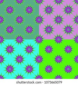 Abstract color seamless pattern for new background.