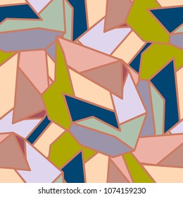 Abstract color seamless pattern for new background.