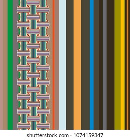 Abstract color seamless pattern for new background.