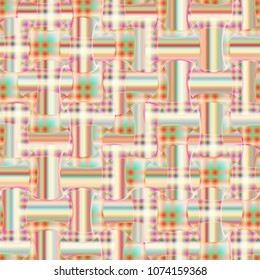 Abstract color seamless pattern for new background.