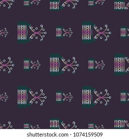 Abstract color seamless pattern for new background.