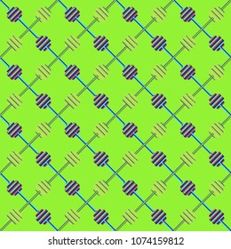 Abstract color seamless pattern for new background.