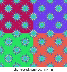 Abstract color seamless pattern for new background.