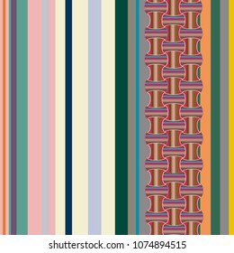 Abstract color seamless pattern for new background.