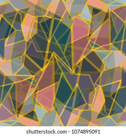 Abstract color seamless pattern for new background.