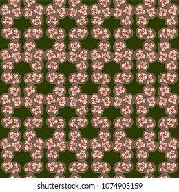 Abstract color seamless pattern for new background.