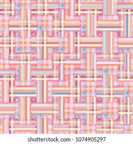 Abstract color seamless pattern for new background.