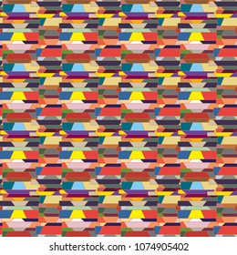 Abstract color seamless pattern for new background.