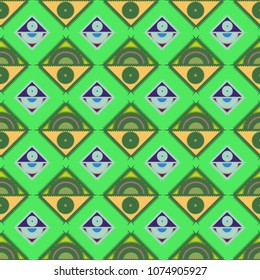 Abstract color seamless pattern for new background.