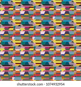 Abstract color seamless pattern for new background.