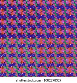 Abstract color seamless pattern for new background.