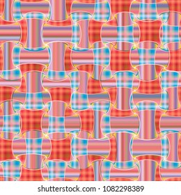 Abstract color seamless pattern for new background.