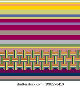 Abstract color seamless pattern for new background.