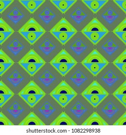 Abstract color seamless pattern for new background.