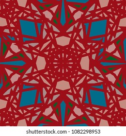 Abstract color seamless pattern for new background.