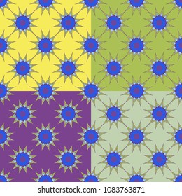 Abstract color seamless pattern for new background.