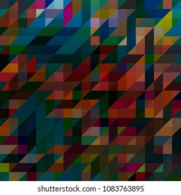 Abstract color seamless pattern for new background.