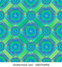 Abstract color seamless pattern for new background.