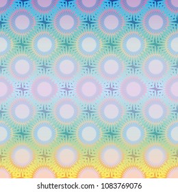 Abstract color seamless pattern for new background.