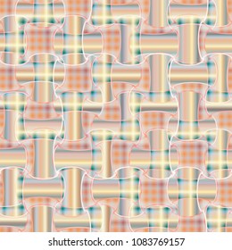 Abstract color seamless pattern for new background.