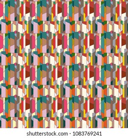 Abstract color seamless pattern for new background.