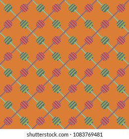 Abstract color seamless pattern for new background.