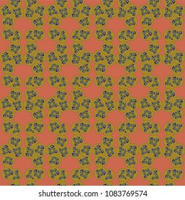 Abstract color seamless pattern for new background.