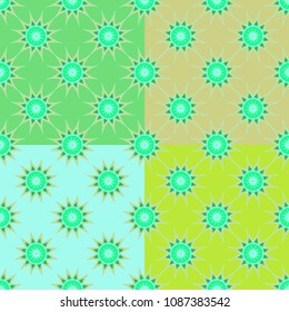Abstract color seamless pattern for new background.
