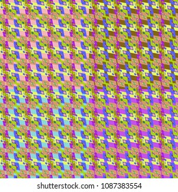 Abstract color seamless pattern for new background.