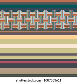 Abstract color seamless pattern for new background.