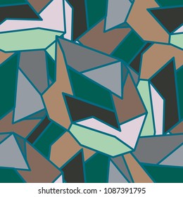 Abstract color seamless pattern for new background.