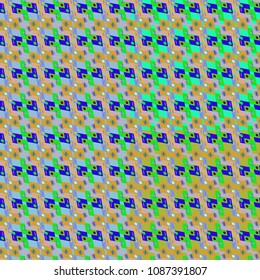 Abstract color seamless pattern for new background.