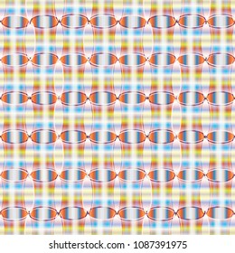 Abstract color seamless pattern for new background.