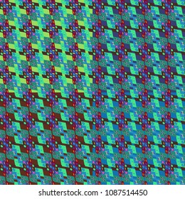 Abstract color seamless pattern for new background.
