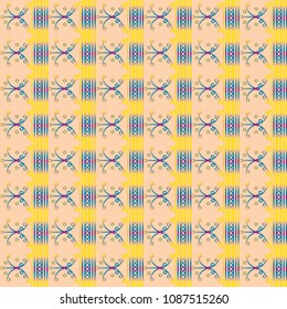 Abstract color seamless pattern for new background.