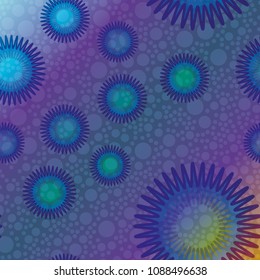 Abstract color seamless pattern for new background.