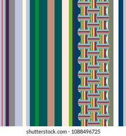 Abstract color seamless pattern for new background.