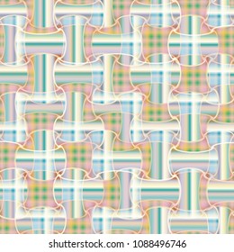 Abstract color seamless pattern for new background.