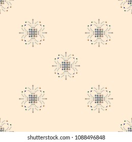 Abstract color seamless pattern for new background.