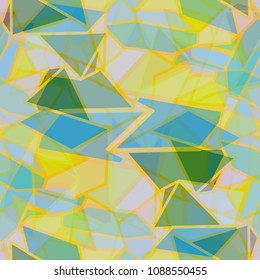 Abstract color seamless pattern for new background.