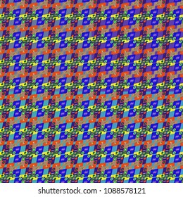Abstract color seamless pattern for new background.