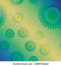 Abstract color seamless pattern for new background.