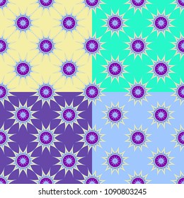 Abstract color seamless pattern for new background.