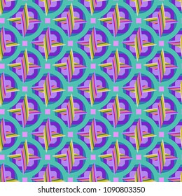 Abstract color seamless pattern for new background.