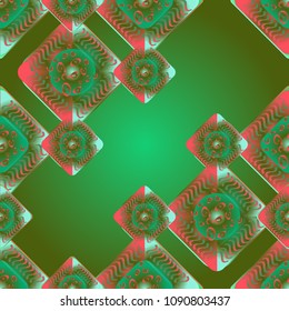 Abstract color seamless pattern for new background.