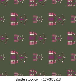 Abstract color seamless pattern for new background.