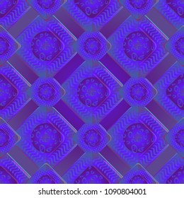Abstract color seamless pattern for new background.