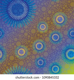 Abstract color seamless pattern for new background.
