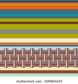 Abstract color seamless pattern for new background.