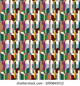 Abstract color seamless pattern for new background.